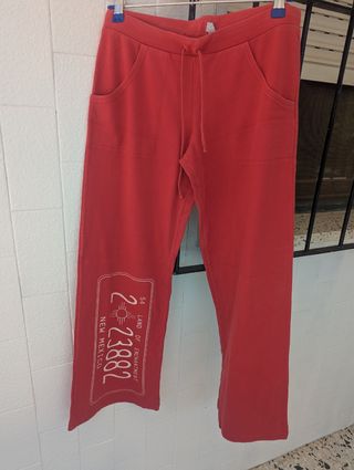 Pantalones chándal Confidential's rojos