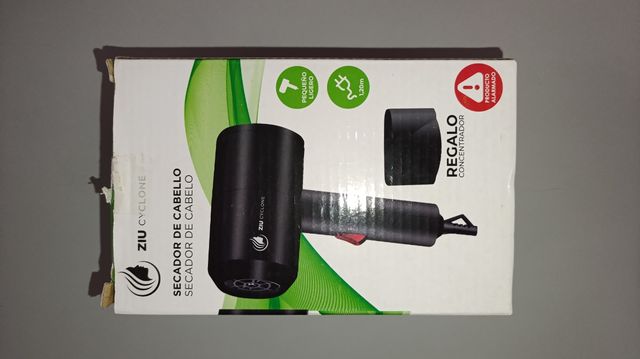 Secador Ziu Cyclone 800WLigero Secador para viaje