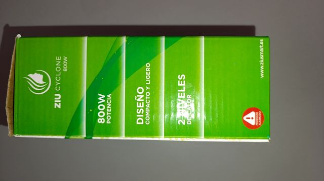 Secador Ziu Cyclone 800WLigero Secador para viaje