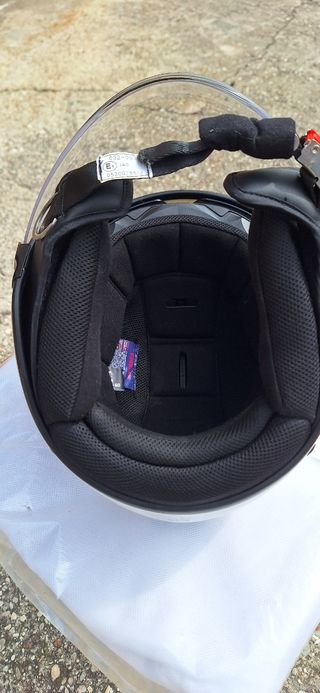 Casco moto jet HJC tg.L bianco