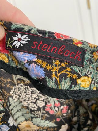 Vestido vintage floral tradicional austriaco