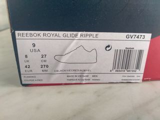 Zapatillas Reebok Classic - Negras/Rojas