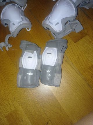 Protecciones Oxelo:rodilleras, coderas ymuñequeras