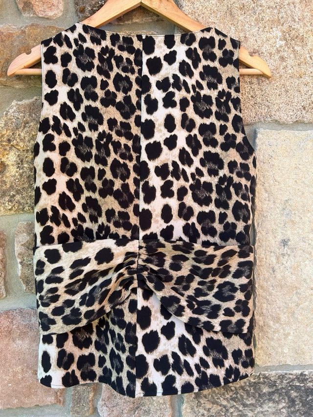 Blusa Zara animal print - Talla S