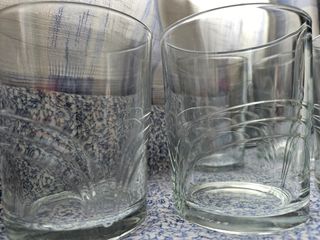 6 Vasos de agua
