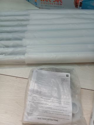 Intex Piscina Desmontable Cuadrada Tubular Infanti