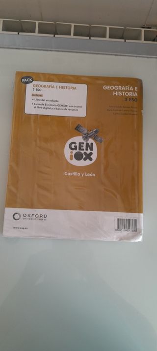 Geografía e Historia 3 ESO Geniox

