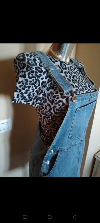 Salopette Jeans Donna XS