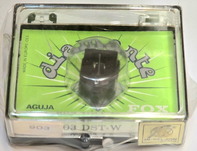 Aguja Tocadiscos FOX 903 DST-W Diamante AIWA