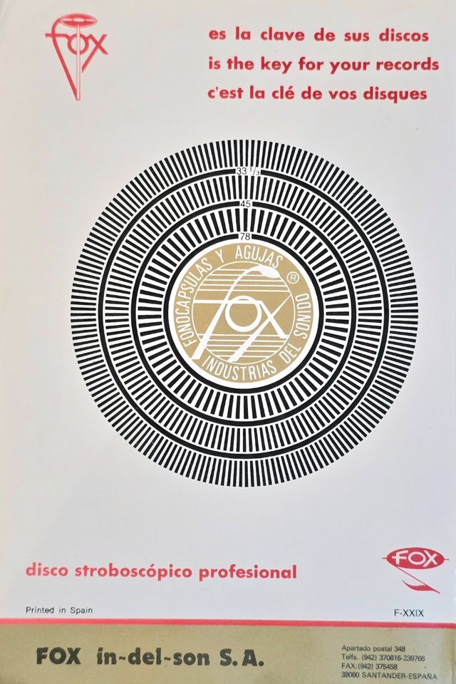 Aguja Tocadiscos FOX 903 DST-W Diamante AIWA