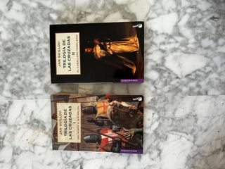 2 de las novelas de la trilogia de las cruzadas