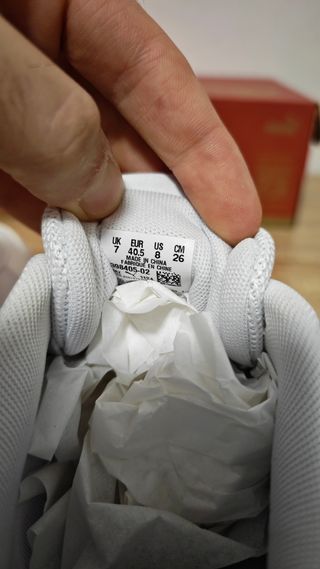 Puma Sneakers Bianche - Tg 40.5 nuove 