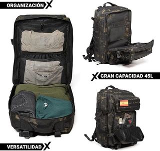 Mochila táctica militar 50L