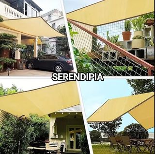 TOLDO VELA DE SOMBREO CUADRADO 4X4 