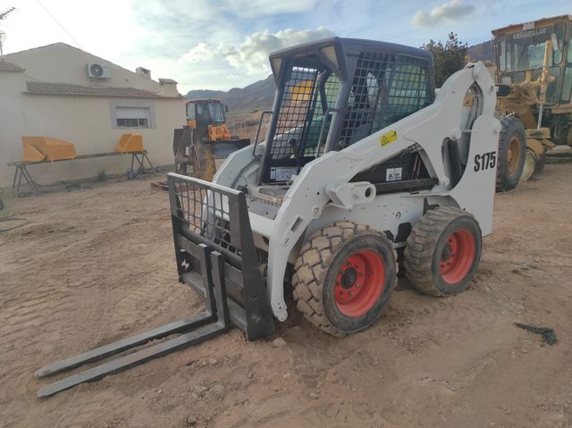 Bobcat S175 minicargadora - usada
