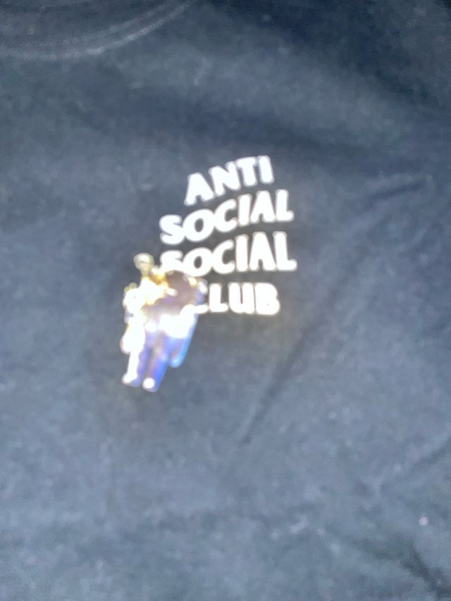 Camiseta Anti Social Social Club negra