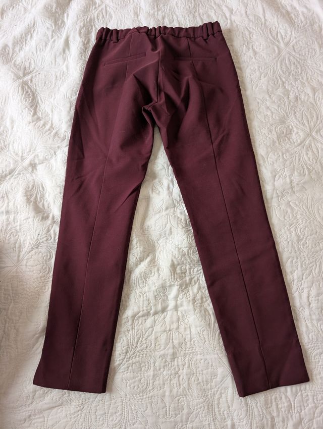 Pantalones Mango - Marrón - Talla M