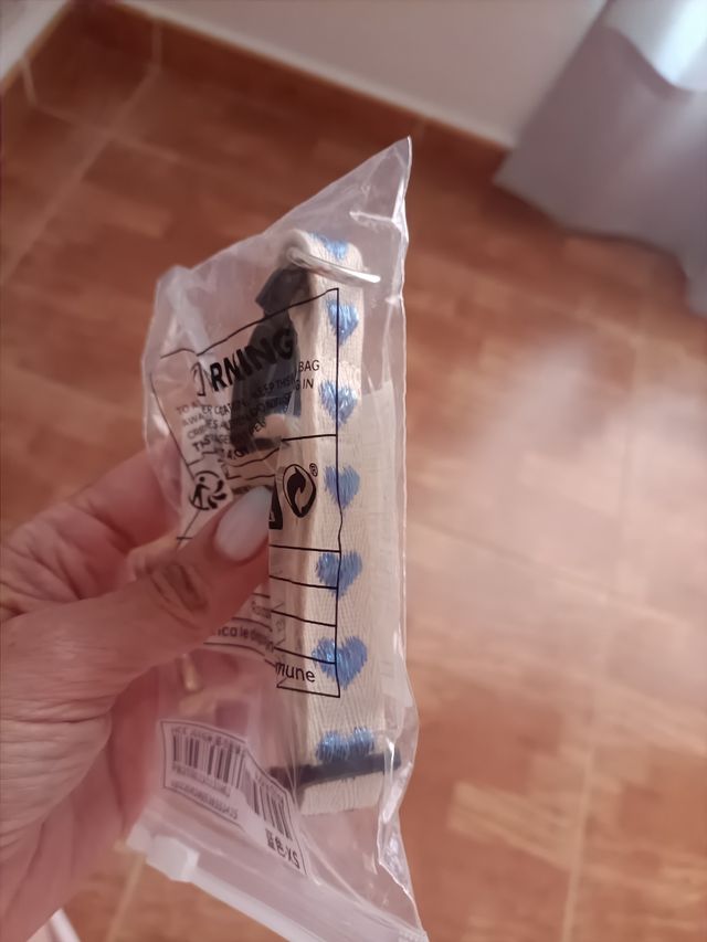 Collar Perro Azul - Estrellas Beige