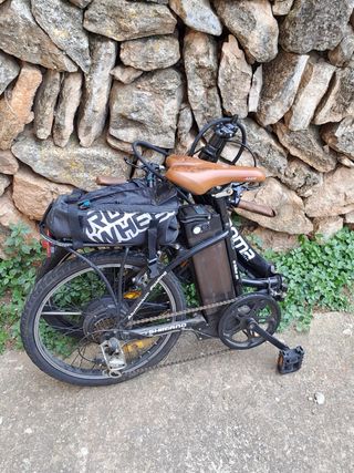 Bicicleta eléctrica Moma plegable