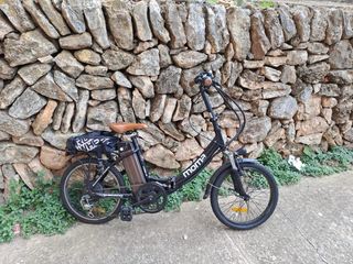 Bicicleta eléctrica Moma plegable
