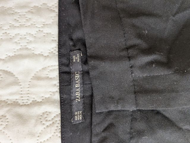Pantalones negros Zara - Talla 36