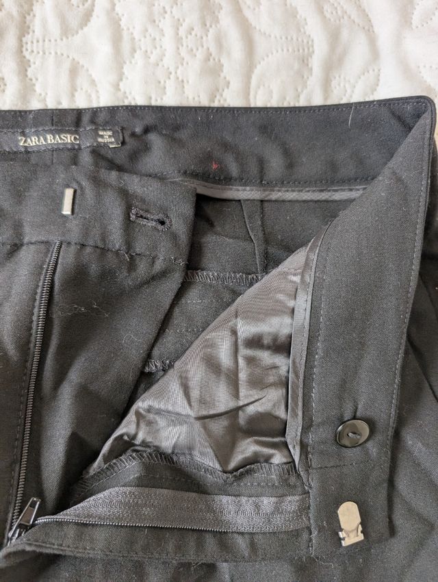 Pantalones negros Zara - Talla 36