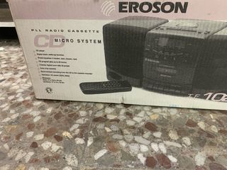 Minicadena EROSON TF-106 CD Radio Cassette
