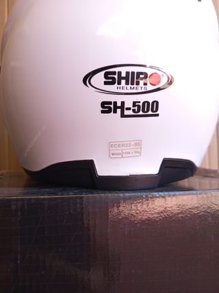 Cascos moto Shiro blanco