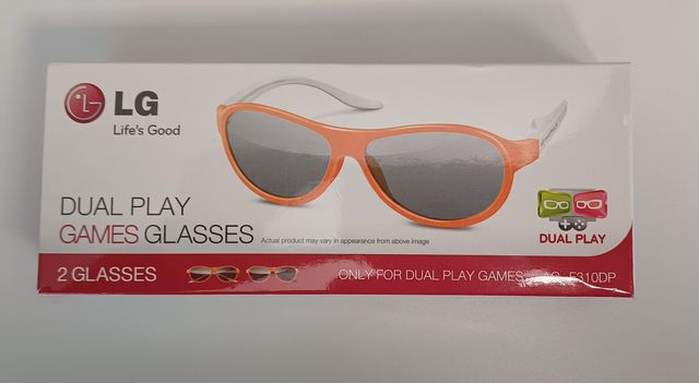 Occhiali LG Dual Play x2