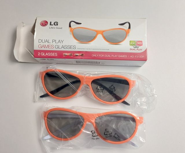 Occhiali LG Dual Play x2