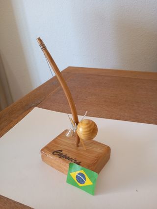 Berimbau artesanal decorativo