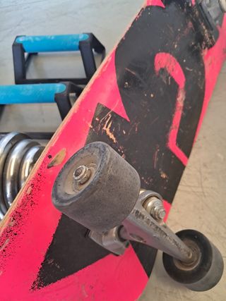 Kit ejercicio: mancuernas, tabla skate