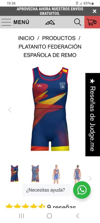 Platanito Remo Seleccion Española 2025 España Xxl