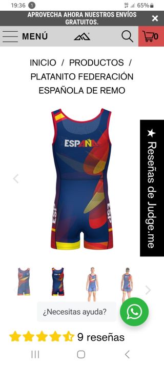 Platanito Remo Seleccion Española 2025 España Xxl