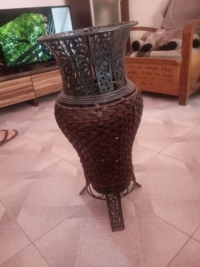 Paragüero macetero vintage