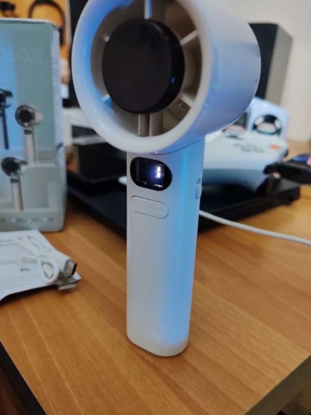 Ventilatore Portatile Ricaricabile con Display