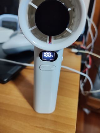 Ventilatore Portatile Ricaricabile con Display