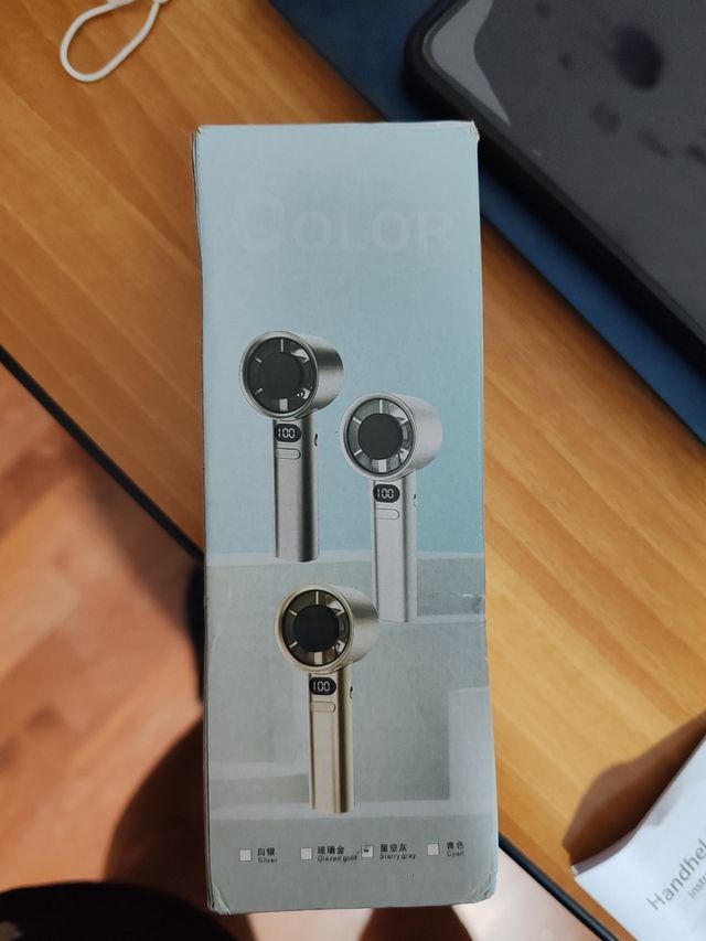 Ventilatore Portatile Ricaricabile con Display