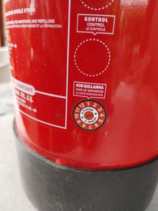 Estintore 6kg ABC Polvere Antincendio