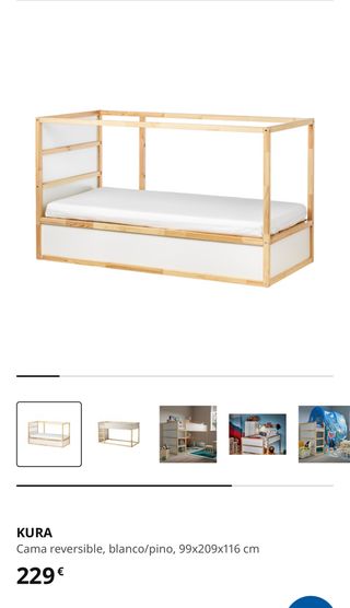 Letto reversibile Kura Ikea