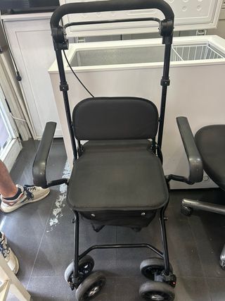 Carrito plegable transporte andador