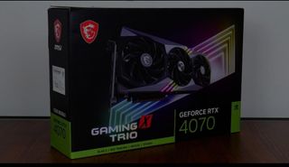 Gráfica RTX 4070 MSI Gaming Trio