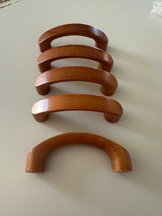 5 Tiradores Madera - Armarios