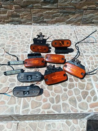 Luces LED remolque 9 pilotos y 1luz galibo