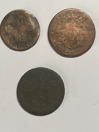 5 Monedas Antiguas (Fernando VII & Isabel II)