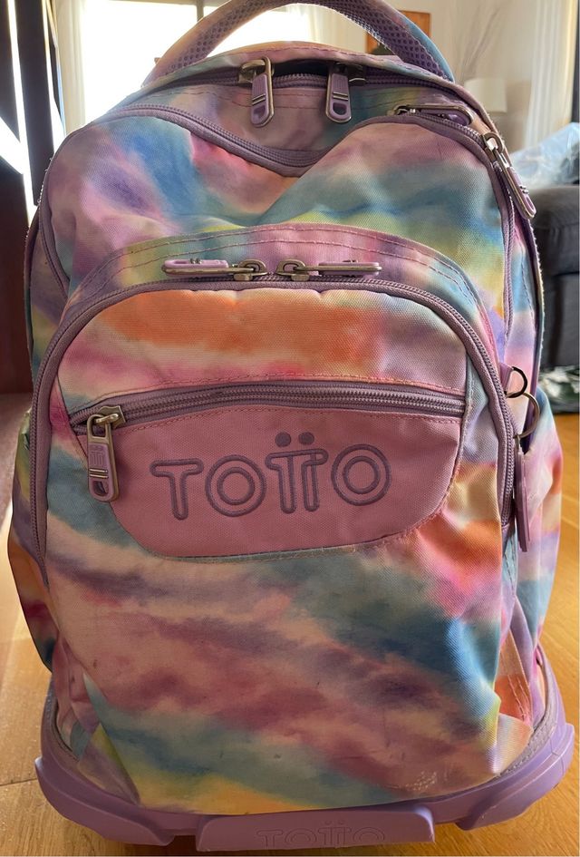 Mochila escolar con ruedas TOTO