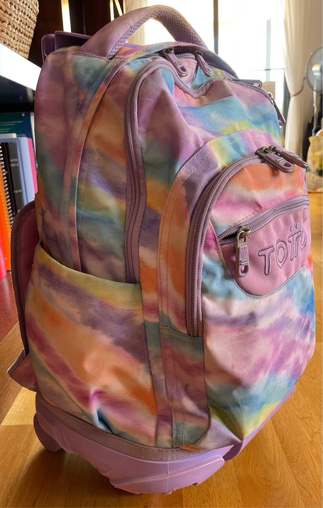 Mochila escolar con ruedas TOTO