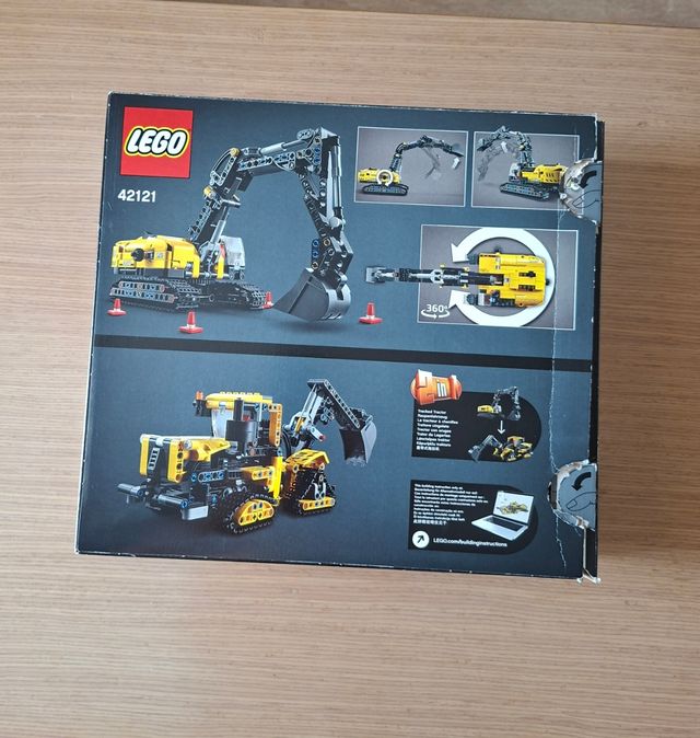 LEGO Technic 42121  Excavadora pesada 2 en 1