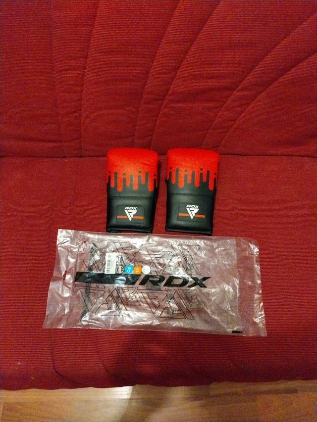 Guantes boxeo RDX - Rojo 8 - 10 Honzas