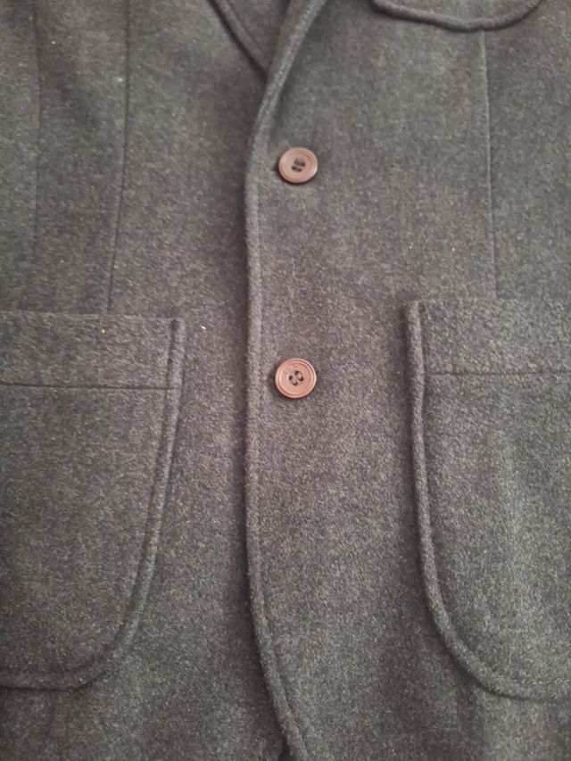 Americana PLNS paño gris oscuro  Talla M